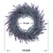 DDHS Lavender Wreaths for Front Door, 18inch Artificial Farmhouse Wreaths for Wall Window Party Wedding Decor Indoor Outdoor Spring Summer Fall Decoration for Home